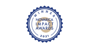 Novarica log award badge